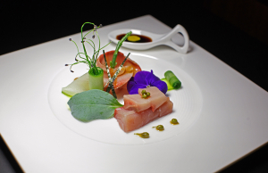 Sashimi vom Hamachi