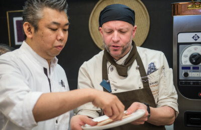 SHIKI Japanese Cuisine – Sushi, Wagyu & Seasonal Japanese Dishes, Lunch, Dinner Restaurant in Vienna, Austria Sushi Chef at SHIKI Japanese Cuisine restaurant Vienna